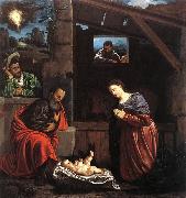 SAVOLDO, Giovanni Girolamo Adoration of the Shepherds sw china oil painting reproduction